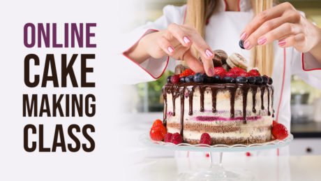 online cake making class